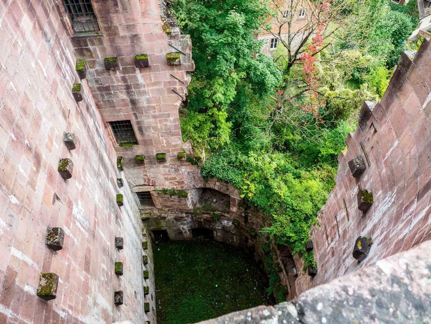 Foto: Ralf Kuhlen Schloss Heidelberg, Rondell